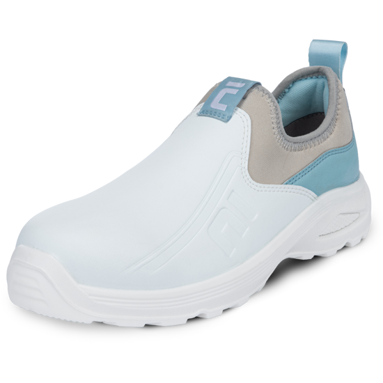 Obrázek z HYGOSAFE O2 ESD SR mokasína bílá  